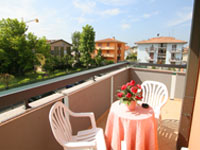 Adria Residence - Balcone appartamento trilocale